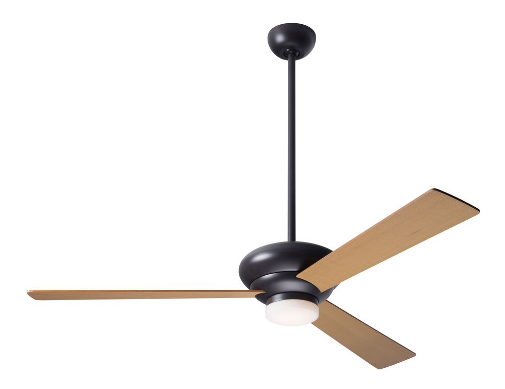 Altus Fan; Dark Bronze Finish; 52" Maple Blades; 17W LED; Fan Speed and Light Control (3-wire)