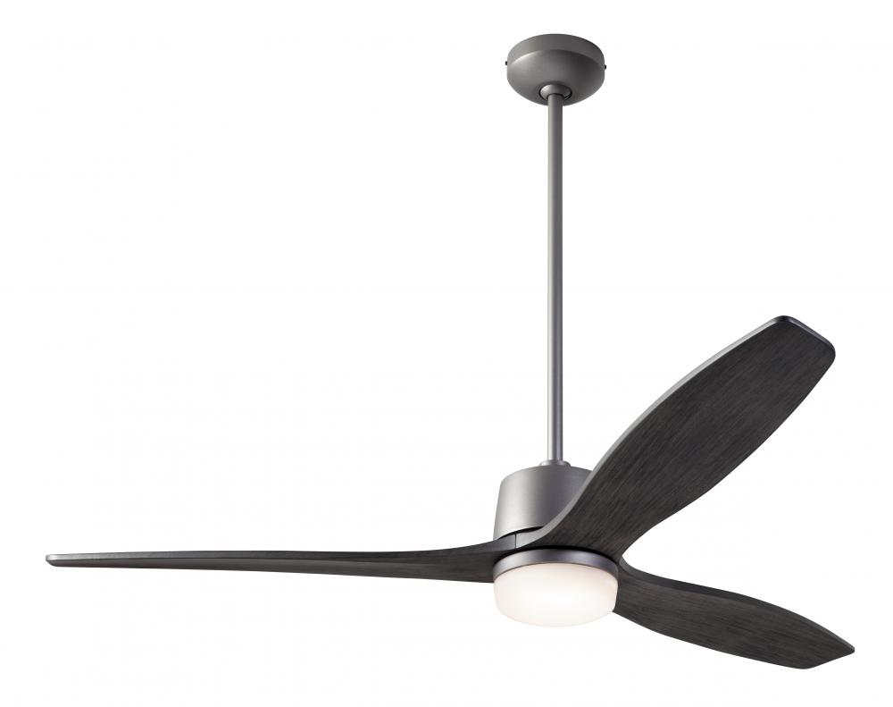 Arbor DC Fan; Graphite Finish; 54" Ebony Blades; 17W LED; Remote Control