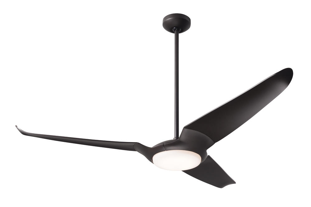 IC/Air (3 Blade ) Fan; Dark Bronze Finish; 56" Dark Blades; 20W LED; Remote Control