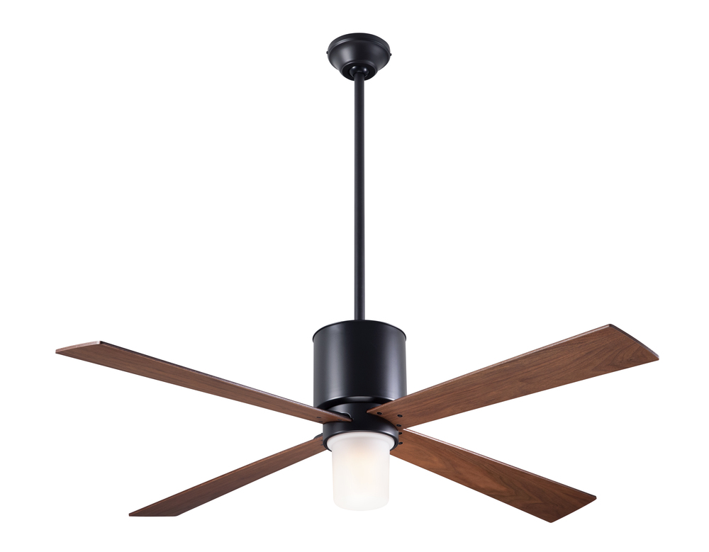 Lapa Fan; Dark Bronze Finish; 50" Mahogany Blades; 17W LED; Fan Speed and Light Control (3-wire)