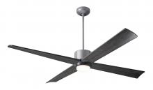 Modern Fan Co. NOU-GTMB-56-EB-271-RC - Nouveau DC Fan; Graphite Finish w/ Matte Black; 56" Ebony Blades; 17W LED; Remote Control