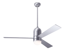 Modern Fan Co. CIR-BA-50-WH-355-WC - Cirrus DC Fan; Brushed Aluminum Finish; 50" White Blades; 17W LED; Wall Control