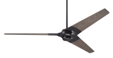 Modern Fan Co. TOR-DB-62-GY-NL-001 - Torsion Fan; Dark Bronze Finish; 62" Graywash Blades; No Light; Fan Speed Control