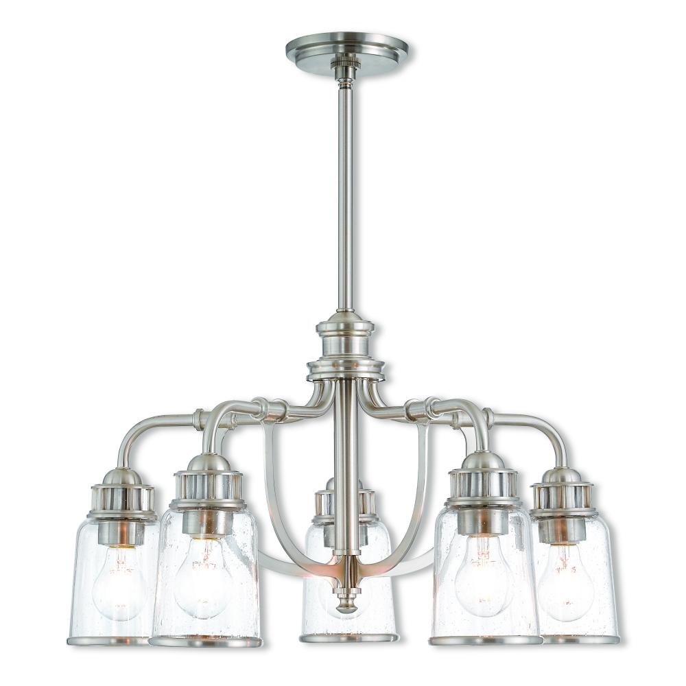 5 Lt BN Dinette Chandelier