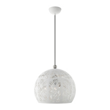 Livex Lighting 49543-03 - 3 Lt White Pendant