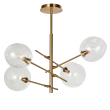 Kanova Lighting KCH1111-4BR - Marino 4-light Chandelier - Brass