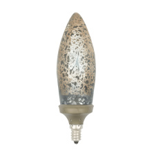 The Coppersmith 703002 - Gold Flame Candelabra Flame Bulb-platinum Lace