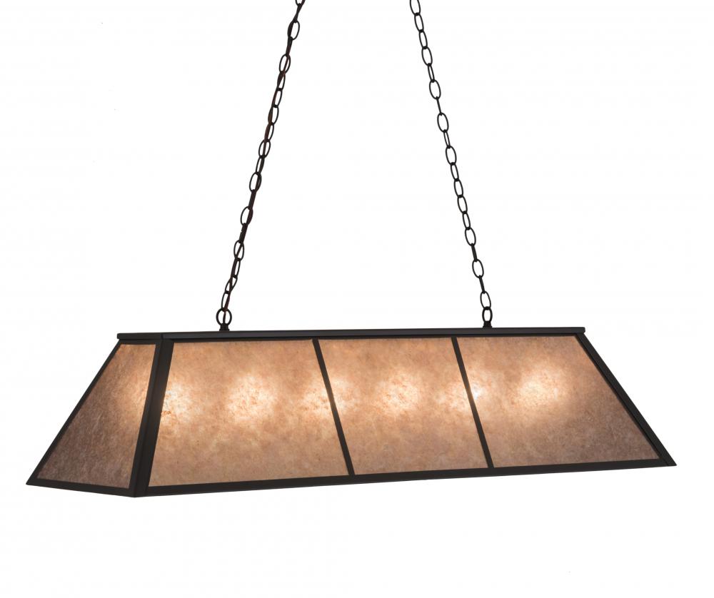 48"L Tri-Panel Oblong Pendant