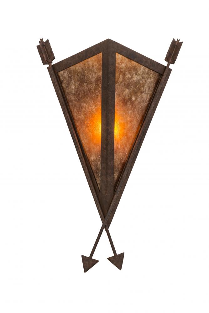 12"W Desert Arrow Wall Sconce