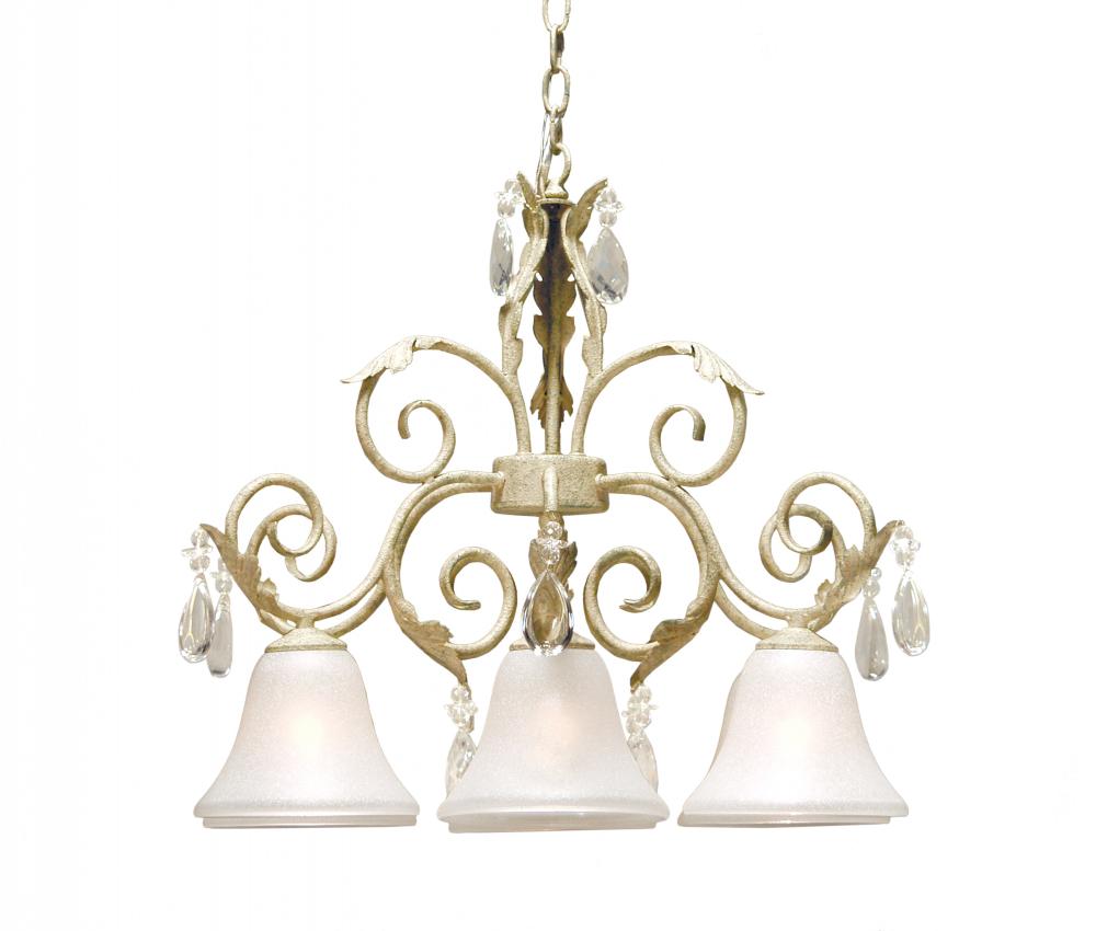 24" Wide Cherise 6 Light Chandelier