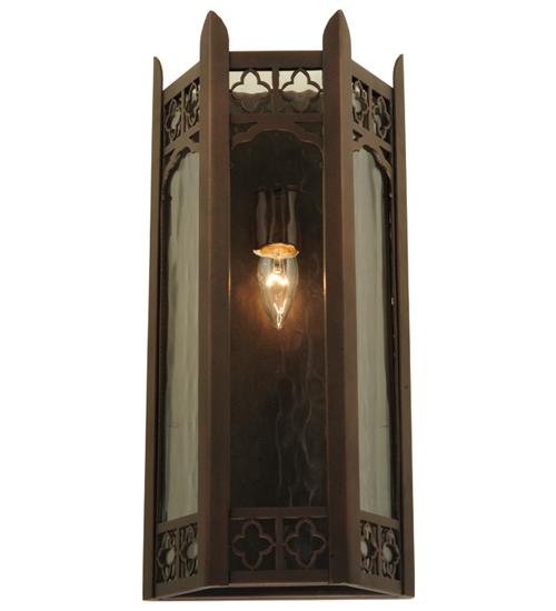 8.25"W Church Wall Sconce