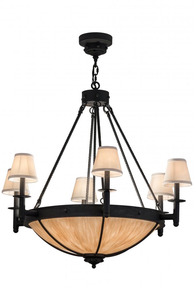 36"W Freya 6 LT Chandelier