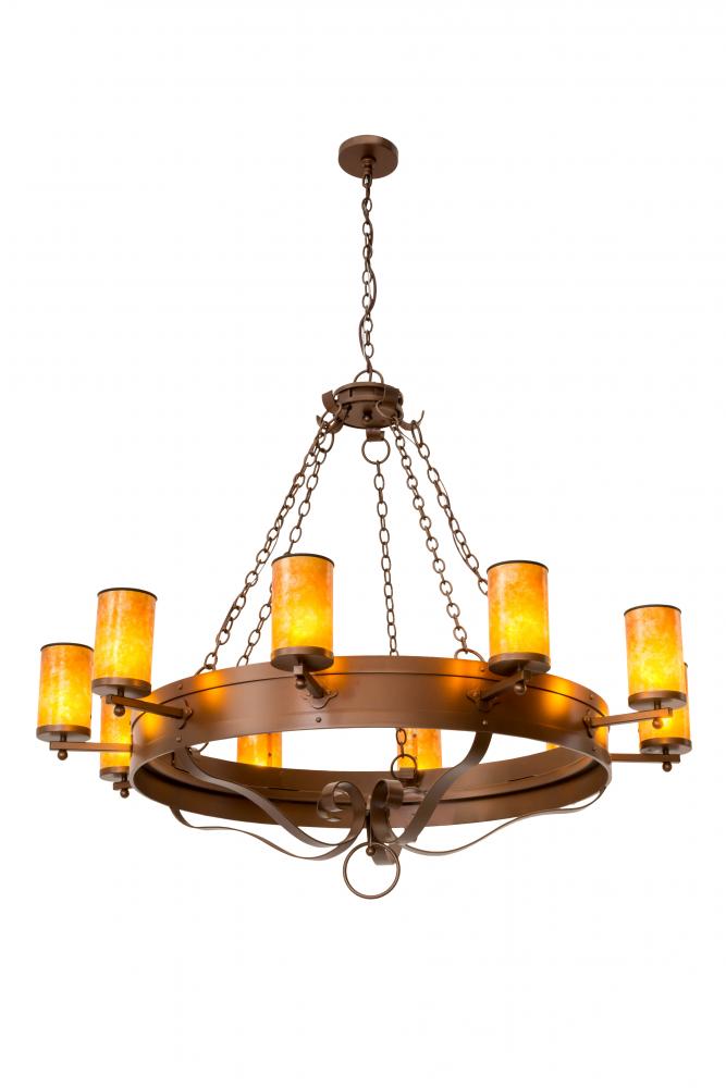 60"W Parnella 10 LT Chandelier