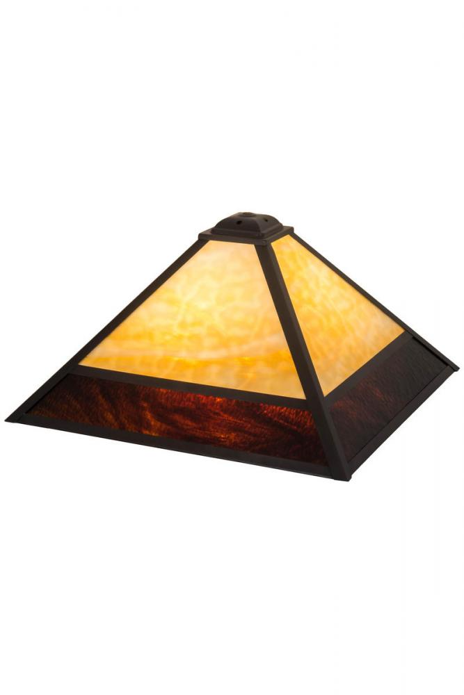 17" Square Mission Shade