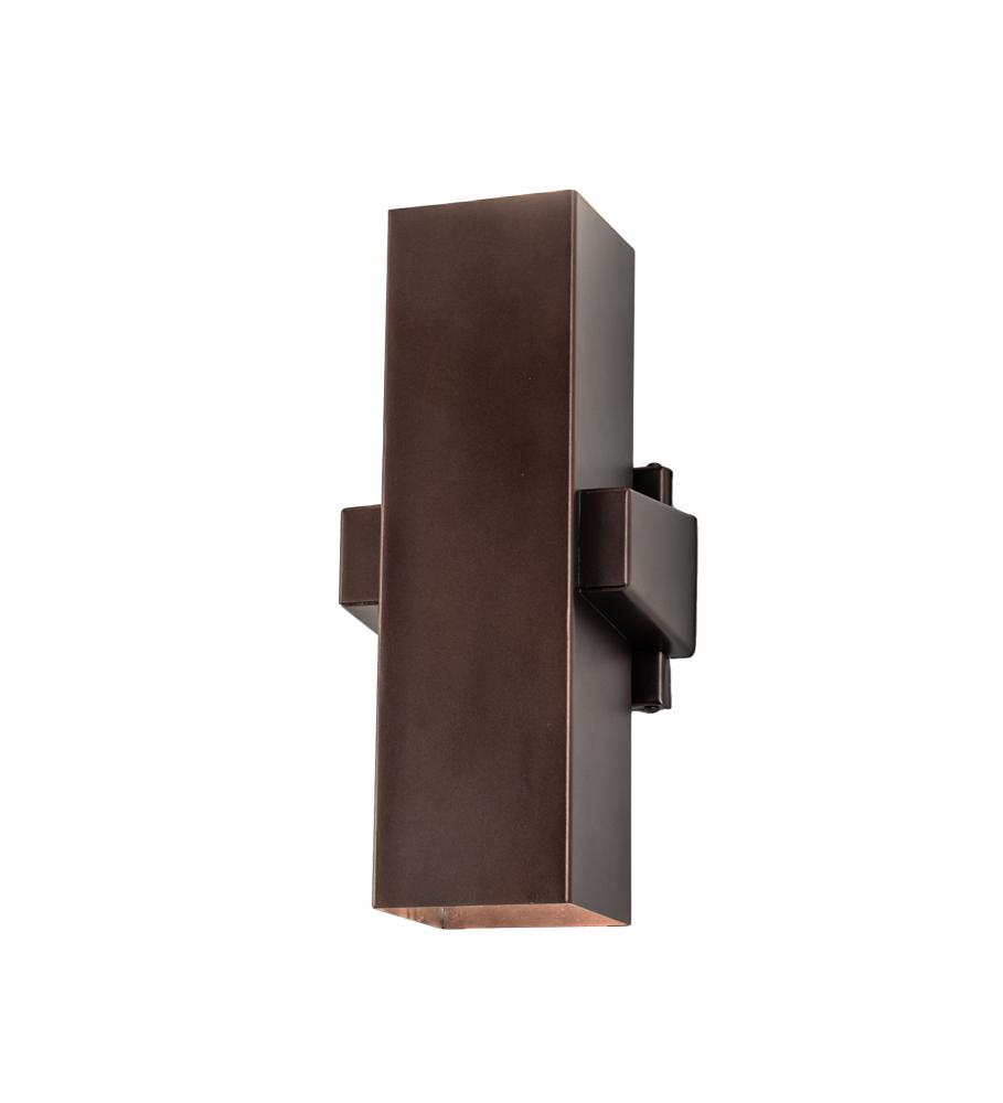 6" Wide Quadrato Torre Wall Sconce