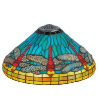 Meyda Green 10294 - 16" Wide Tiffany Dragonfly Shade