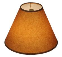 Meyda Green 116421 - 10"W X 7"H Taos Brown Parchment Shade