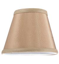 Meyda Green 117279 - 5"W X 4"H Faille Taupe Shade