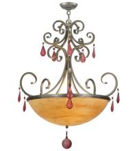Meyda Green 117740 - 28"W Jeri Inverted Pendant