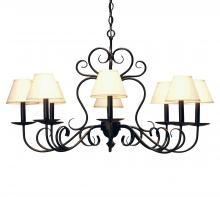 Meyda Green 118012 - 36" Wide Corrina 8 Light Chandelier