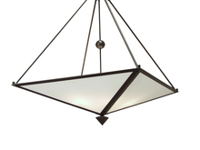 Meyda Green 124062 - 38" Square Veta Inverted Pendant