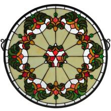 Meyda Green 127115 - 18"W X 18"H Middleton Stained Glass Window