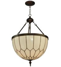 Meyda Green 128612 - 18.25"Wide Vincent Honeycomb Inverted Pendant