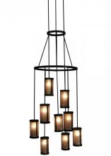 Meyda Green 142437 - 35" Wide Cartier 9 LT Cascading Chandelier