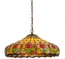 Meyda Green 148431 - 22"W Colonial Tulip Pendant