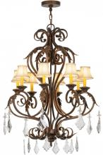 Meyda Green 149233 - 30"W Josephine 8 LT Chandelier