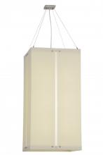 Meyda Green 152269 - 22"Sq Quadrato Linne Pendant