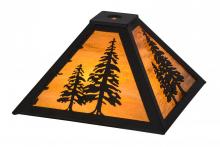 Meyda Green 153126 - 11.5" Square Tall Pines Shade