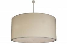 Meyda Green 154708 - 72"W Cilindro White Textrene Pendant