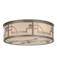 Meyda Green 15514 - 24" Wide Revival Deco Flushmount