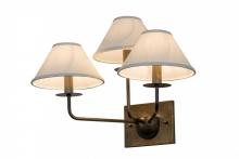 Meyda Green 155477 - 19" Wide Annacostia 3 Light Wall Sconce