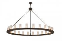 Meyda Green 167756 - 72" Wide Loxley 24 Light Chandelier