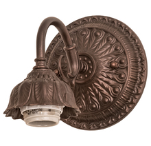 Meyda Green 17276 - 5" Wide Mahogany Bronze Wall Sconce Hardware