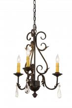 Meyda Green 173174 - 18" Wide French Elegance 3 Light Chandelier