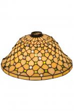 Meyda Green 18747 - 14" Wide Diamond & Jewel Shade