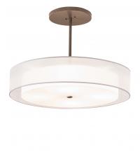 Meyda Green 216022 - 30" Wide Cilindro Textrene Pendant