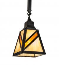 Meyda Green 218907 - 6" Square Santa Fe Mini Pendant