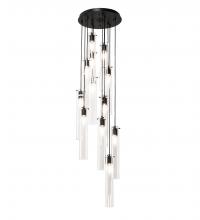 Meyda Green 220696 - 16" Wide Cilindro 12 Light Cascading Pendant