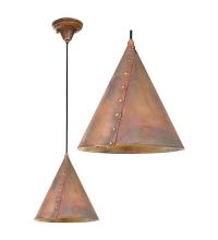 Meyda Green 23303 - 10" Wide Cone Rivet Pendant