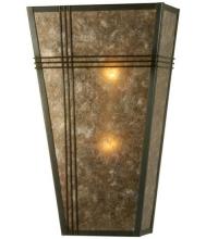 Meyda Green 23304 - 12" Wide Triangulator Wall Sconce