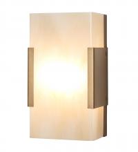 Meyda Green 237807 - 5" Wide Quadrato Vicio Wall Sconce