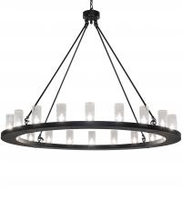 Meyda Green 244608 - 60" Wide Loxley 20 Light Chandelier