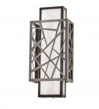 Meyda Green 244697 - 8" Wide Quadrato Rich Umador Wall Sconce