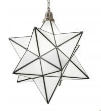 Meyda Green 250854 - 18" Wide Moravian Star Pendant