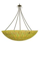 Meyda Green 254757 - 46" Wide Hand Painted Estratto Inverted Pendant