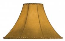 Meyda Green 26352 - 18" Wide Faux Leather Tan Hexagon Shade